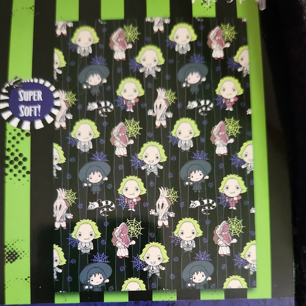 Beetlejuice Throw Halloween Ready